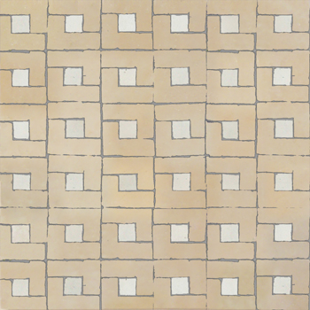 Mosaic House Moroccan tile Midi L 14-1 White,   Natural, natural, unglazed, terracotta   solid zellige, mosaic, zellij, field, pattern, glaze, simple, classic 